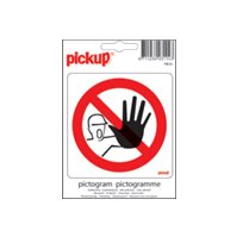 8711234339041-Pickup - Pictogramme - Passage interdit - 100 x 100 mm-P_79396318_1-0