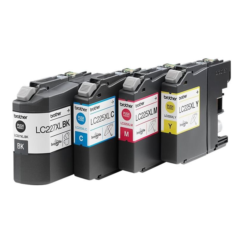 5014047567001-Brother LC225XL/LC227XL - Pack de 4 - noir, cyan, magenta, jaune - cartouche d'encre origi-P_79396510_11-6