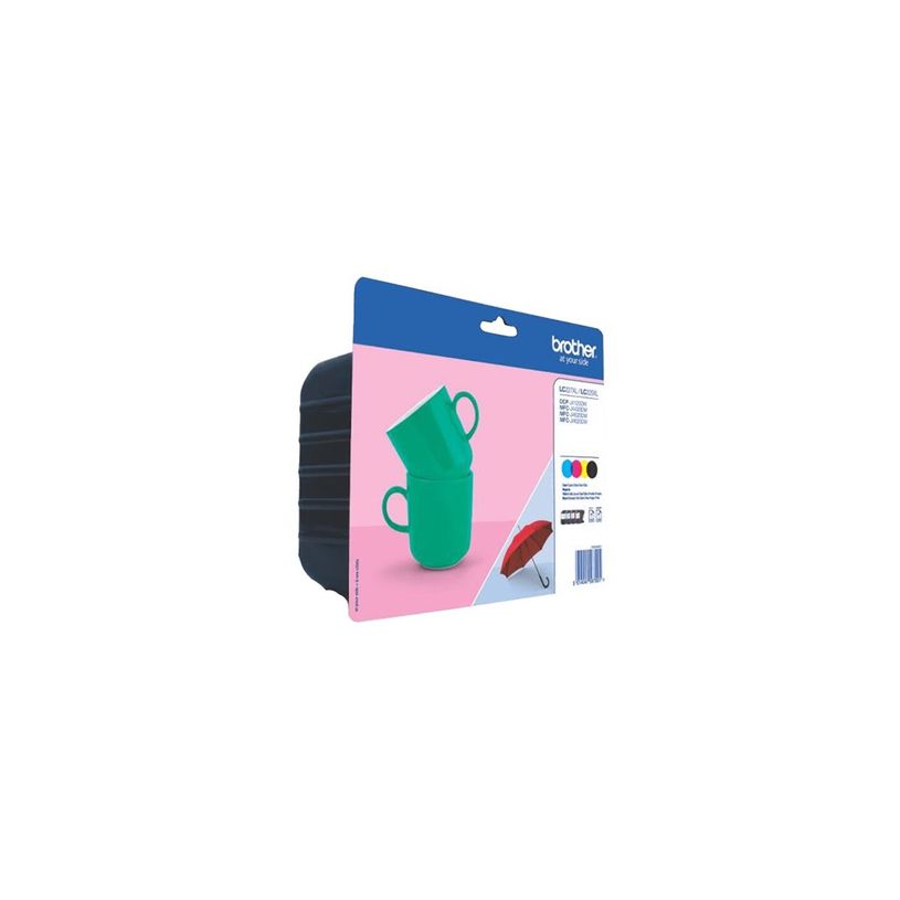 5014047567001-Brother LC225XL/LC227XL - Pack de 4 - noir, cyan, magenta, jaune - cartouche d'encre origin-P_79396510_9-9