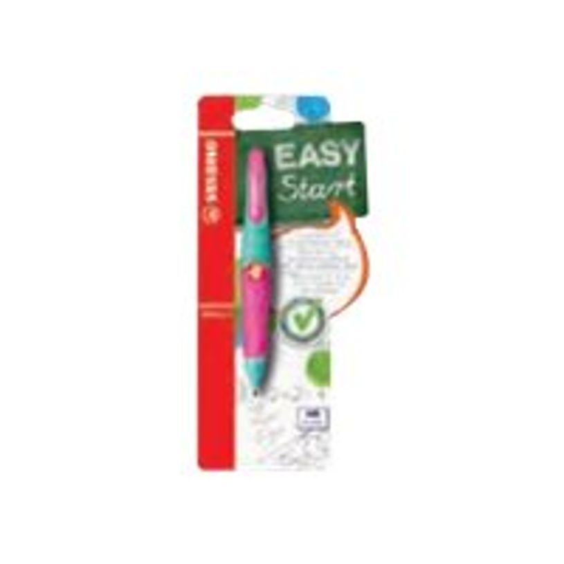 4006381468909-STABILO EASYergo - Porte mines avec 3 mines - HB - 1,4 mm - rose / turquoise - gaucher-P_79396683_3-1