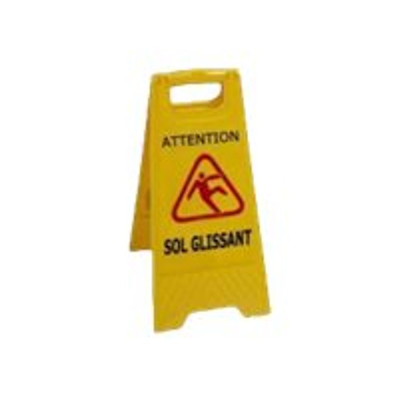 2012348208374-PLG - Panneau de signalisation attention / sol glissant - jaune - pliable-P_79396946_2-1