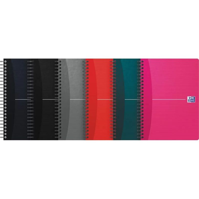 3020120022055-Oxford Office Essentials - Cahier à spirale A5 - 180 pages - ligné - disponible dans diff-P_79396963_5-1