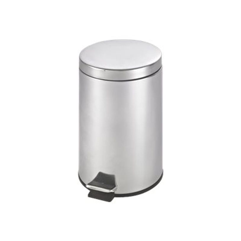 3700008512754-Techline - Poubelle à pédale inox 12L - couvercle basculant-P_79397324_1-0