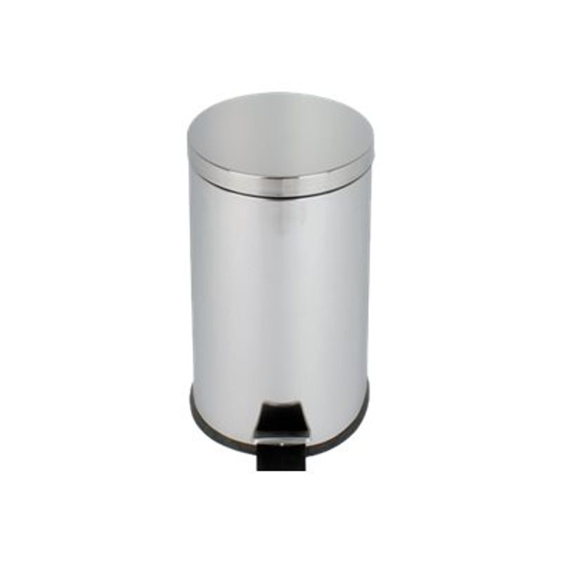 3700008512761-Techline - Poubelle à pédale inox 20L - couvercle basculant-P_79397325_1-0
