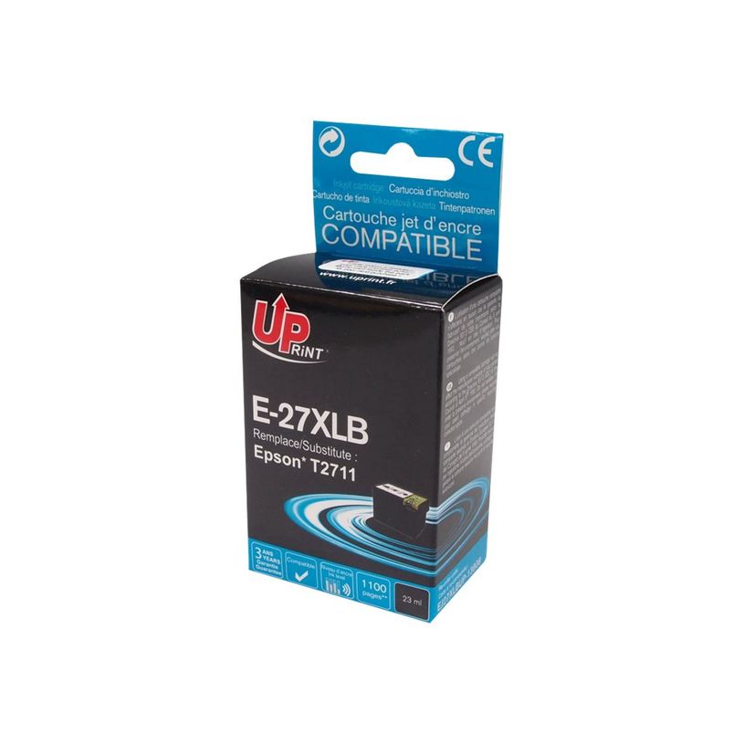 3584770889258-Cartouche compatible Epson 27XL Réveil - noir - Uprint-P_79397331_1-0