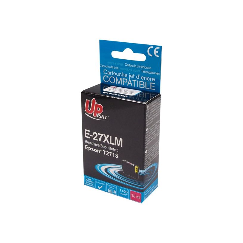 3584770889272-Cartouche compatible Epson 27XL Réveil - magenta - Uprint-P_79397333_1-0