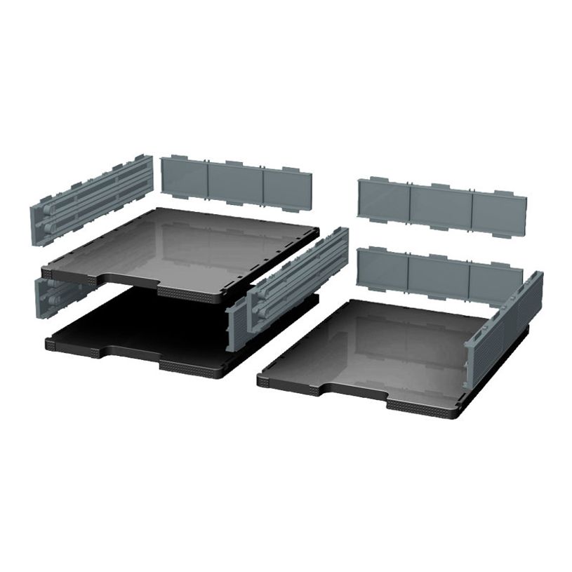 9002493422759-Exacompta Modulo Ecoblack - Elément de base cases normales noir/gris souris-P_79397372_1-0