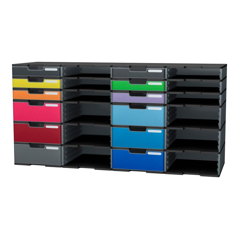 9002493422759-Exacompta Modulo Ecoblack - Elément de base cases normales noir/gris souris-P_79397372_2-1