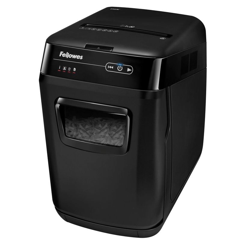 043859683741-Fellowes AutoMax 150C - destructeur de documents coupe croisée - 150 feuilles - Corbeille 32 litres - anti-bourra-P_79397394_3-0