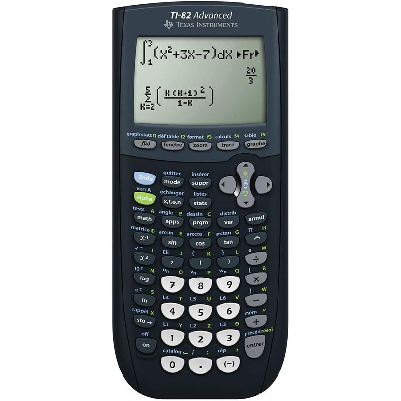 3243480105071-Calculatrice graphique TI-82 Advanced - mode examen intégré-P_79397511_1-0