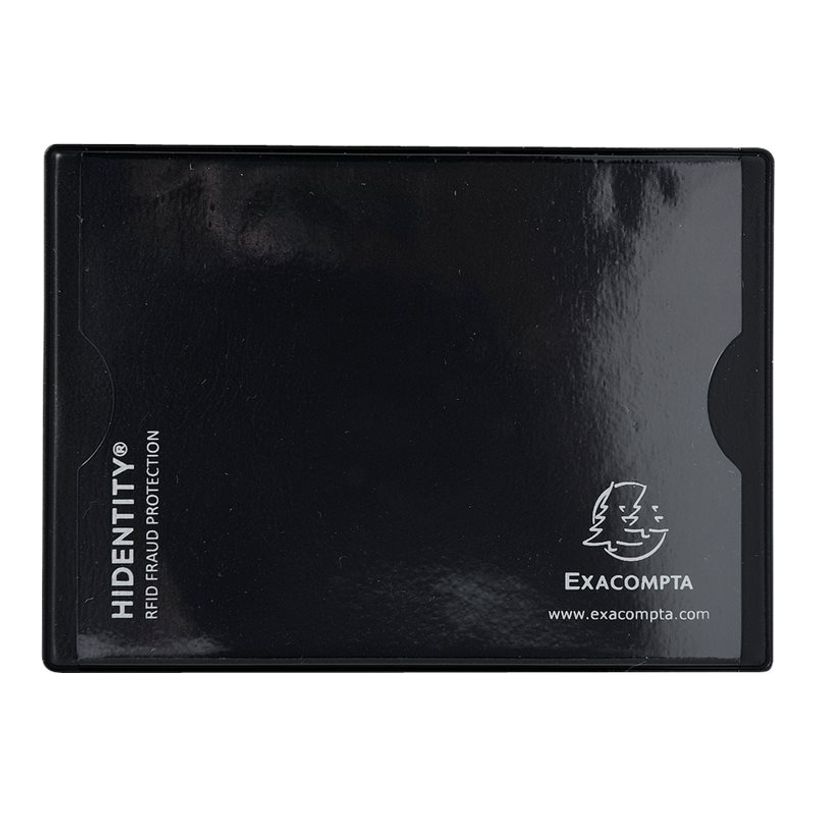 3130630054016-Exacompta Hidentity - Etui de protection de carte d'identité - PVC - noir-P_79397556_2-0