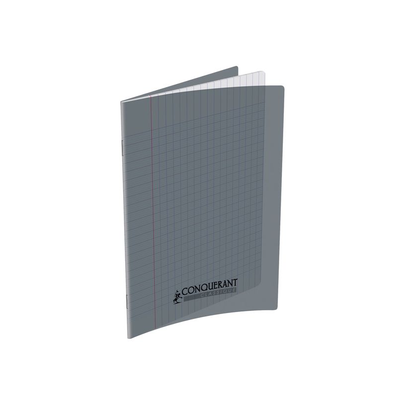 3020120001944-Conquérant Classique - Cahier polypro 17 x 22 cm - 96 pages - grands carreaux (Seyes) - gr-P_79397576_1-0