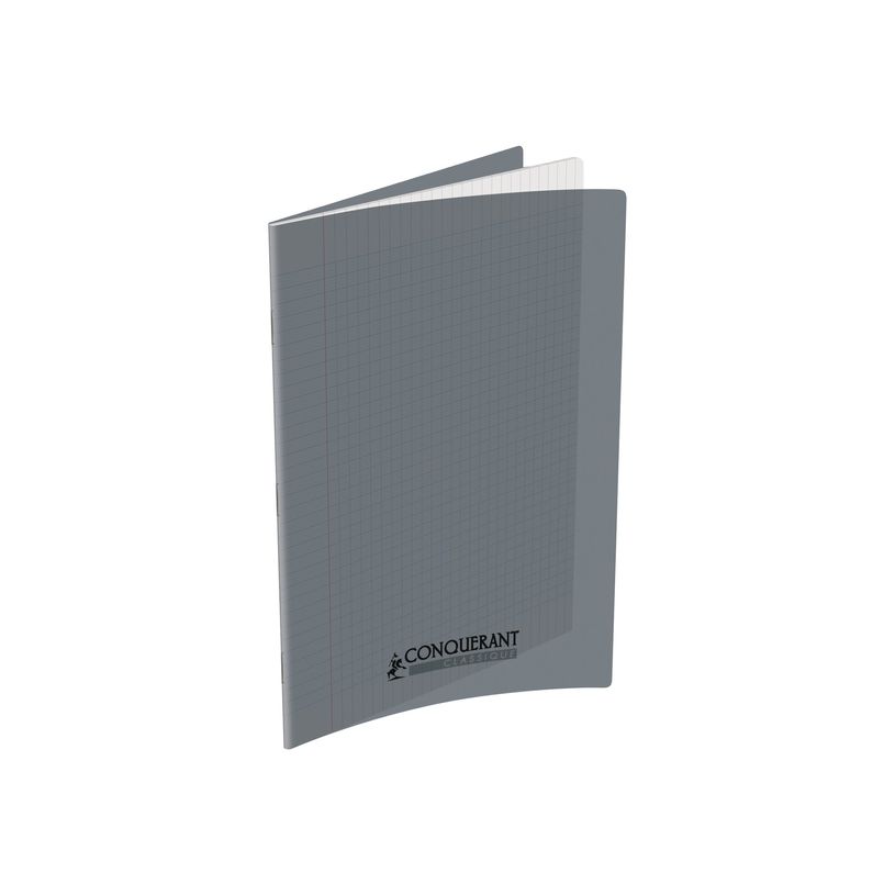 3020120002057-Conquérant Classique - Cahier polypro A4 (21x29,7cm) - 96 pages - grands carreaux (Seyes) -P_79397578_1-0