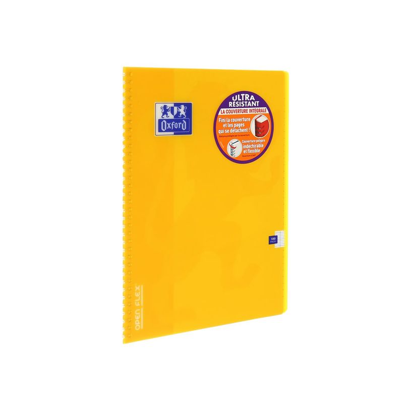 3020120018867-Oxford Openflex - Cahier polypro à spirale A4 (21x29,7 cm) - 100 pages - grands carreaux (Seyes) - disponib-P_79397591_8-6