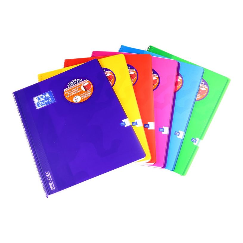 3020120019468-Oxford Openflex - Cahier polypro à spirale 24 x 32 cm - 100 pages - grands carreaux (Seyes) - disponib-P_79397592_1-0