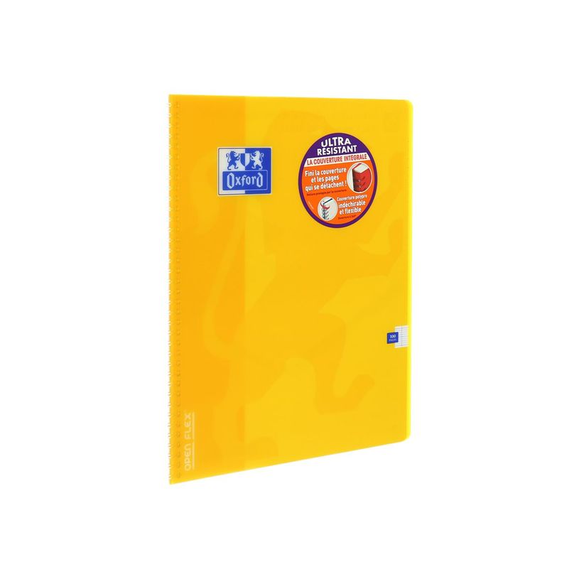 3020120019468-Oxford Openflex - Cahier polypro à spirale 24 x 32 cm - 100 pages - grands carreaux (Seyes) - disponib-P_79397592_6-5