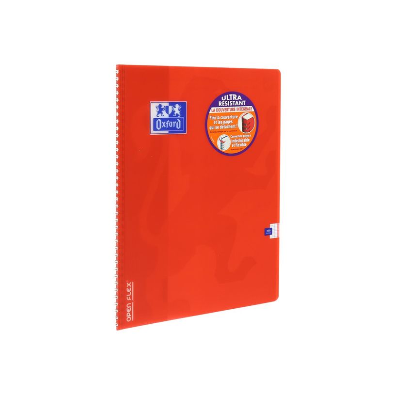 3020120019468-Oxford Openflex - Cahier polypro à spirale 24 x 32 cm - 100 pages - grands carreaux (Seyes) - disponib-P_79397592_8-7