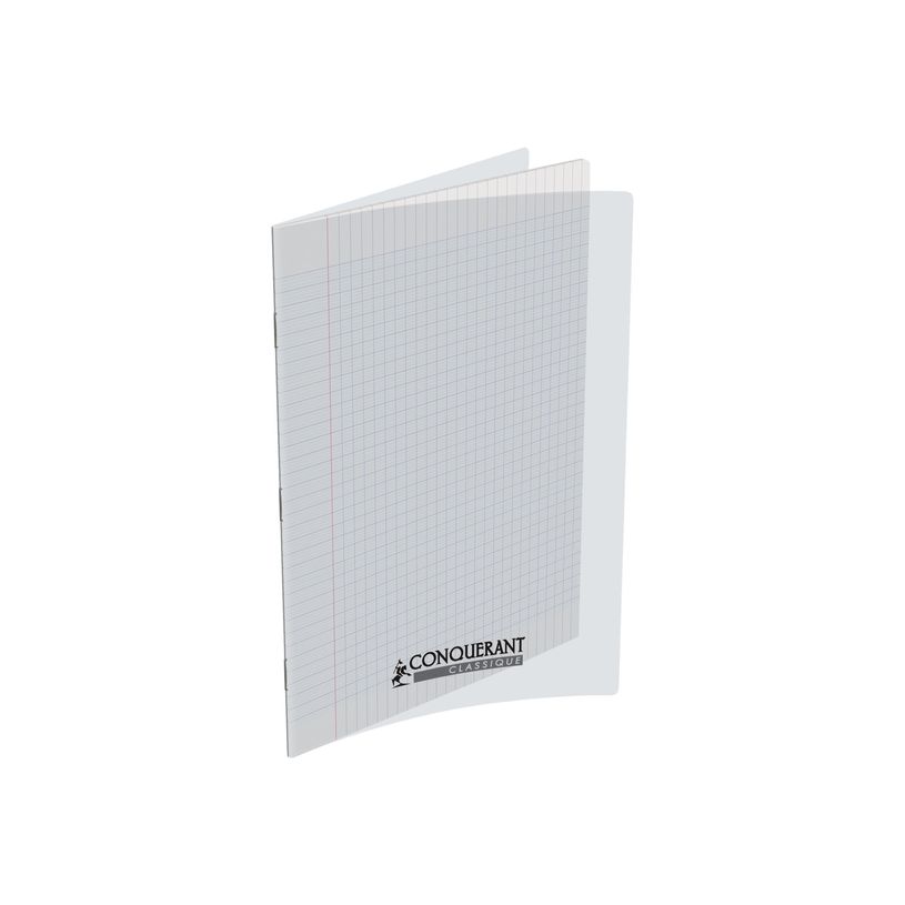 3020120022918-Conquérant Classique - Cahier polypro A4 (21x29,7cm) - 96 pages - grands carreaux (Seyes) -P_79397593_1-0