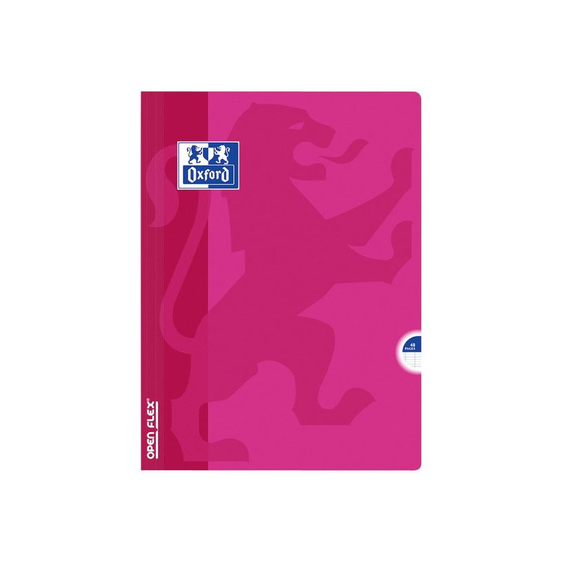 3020120040059-Oxford Openflex - Cahier polypro 24 x 32 cm - 48 pages - grands carreaux (Seyes) - disponib-P_79397597_5-4