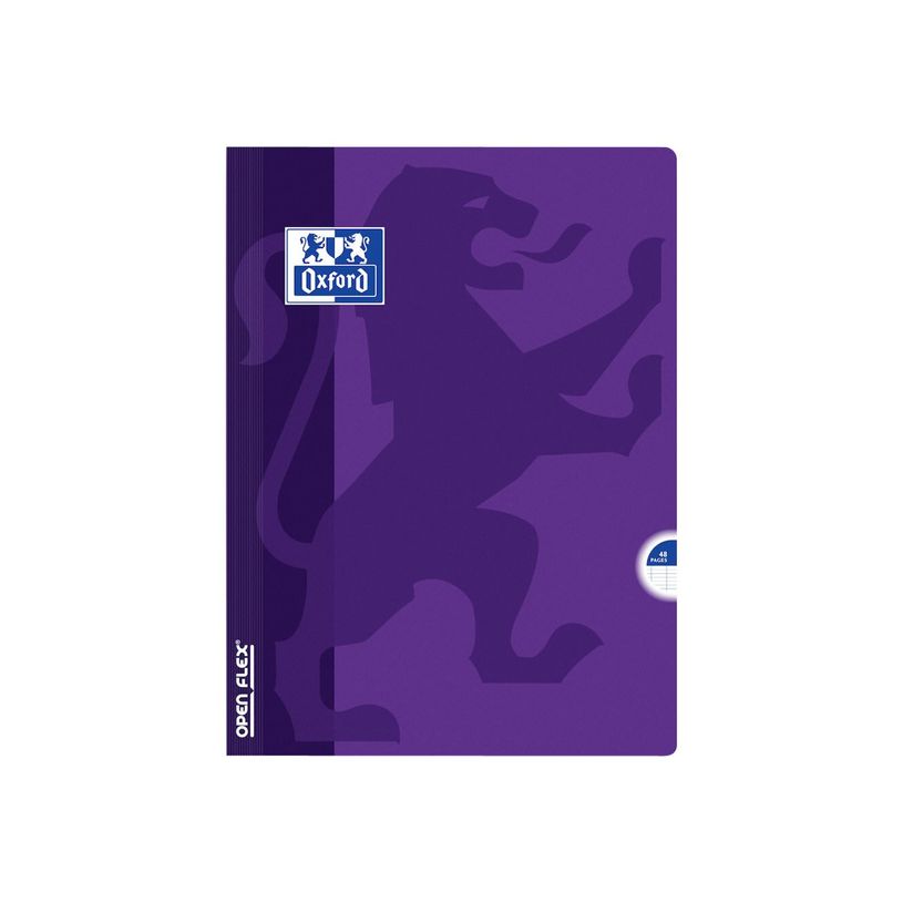 3020120040059-Oxford Openflex - Cahier polypro 24 x 32 cm - 48 pages - grands carreaux (Seyes) - disponib-P_79397597_6-5