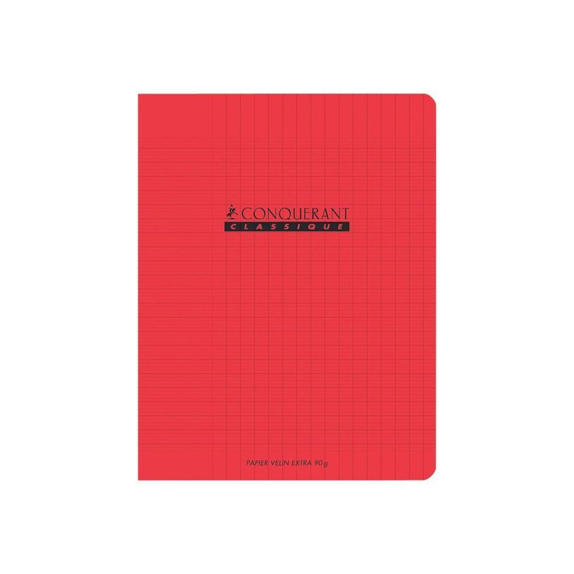 3020120203935-Conquérant Classique - Cahier polypro 17 x 22 cm - 96 pages - grands carreaux (Seyes) - ro-P_79397610_1-0