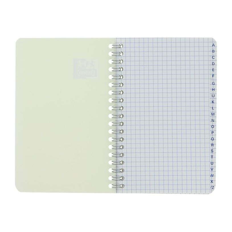 3020123773046-Oxford - Répertoire à spirale 11 x 17 cm - 100 pages - petits carreaux (5x5 mm) - disponi-P_79397626_1-11