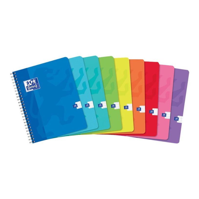 3020123775149-Oxford - Cahier à spirale 17 x 22 cm - 100 pages - petits carreaux (5x5 mm) - disponible -P_79397628_10-9