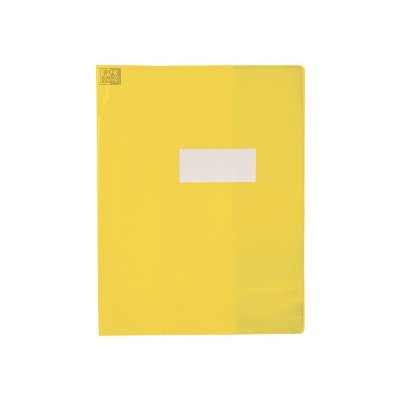 3045050182860-Oxford Strong Line - Protège cahier sans rabat - 17 x 22 cm - jaune translucide-P_79397677_2-1