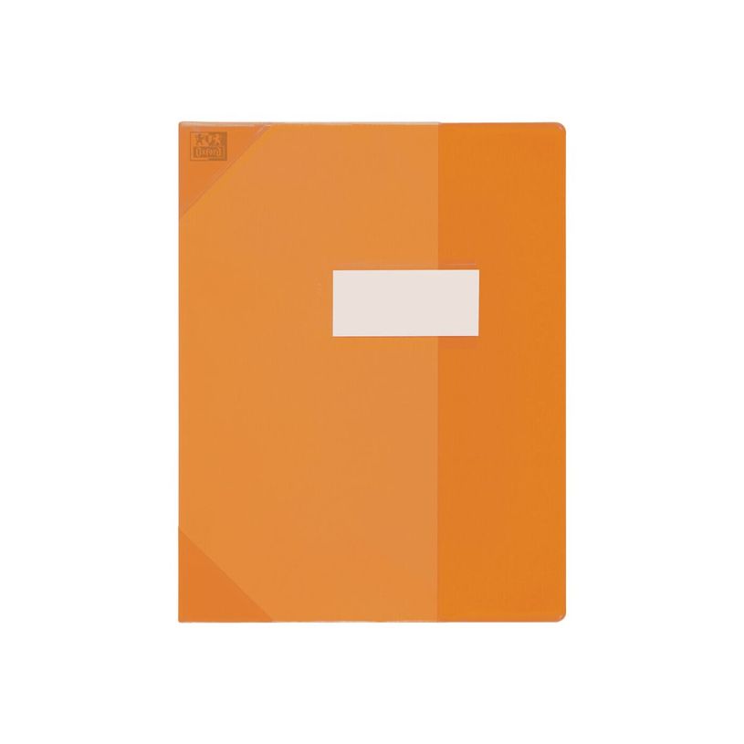 3045050182969-Oxford Strong Line - Protège cahier sans rabat - 17 x 22 cm - orange translucide-P_79397679_2-1