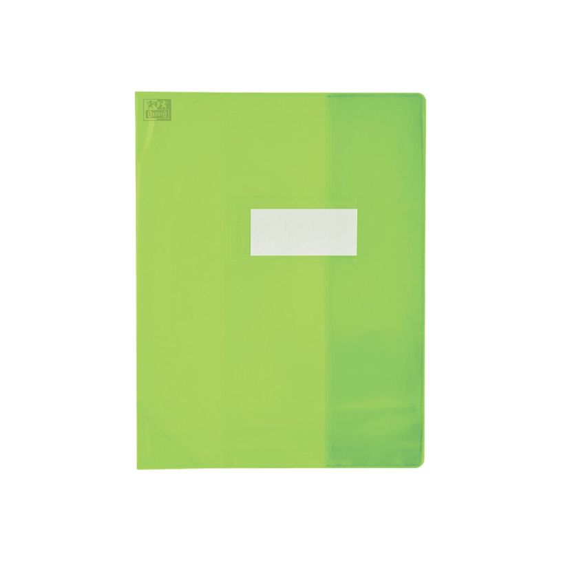3045050183102-Oxford Strong Line - Protège cahier sans rabat - 17 x 22 cm - vert translucide-P_79397681_2-1