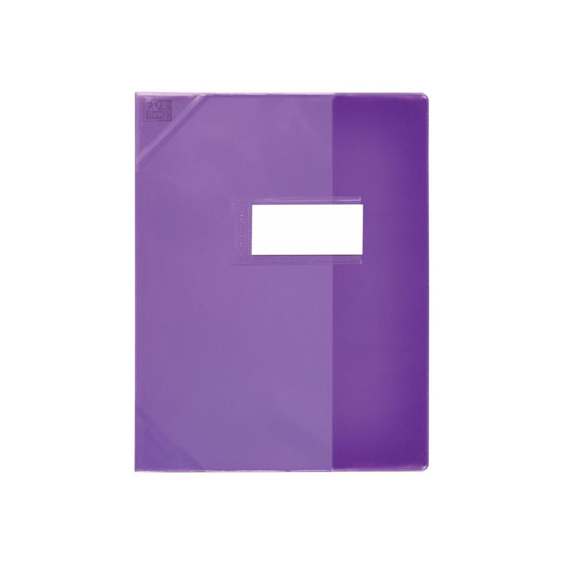 3045050183331-Oxford Strong Line - Protège cahier sans rabat - 17 x 22 cm - violet translucide-P_79397682_2-1