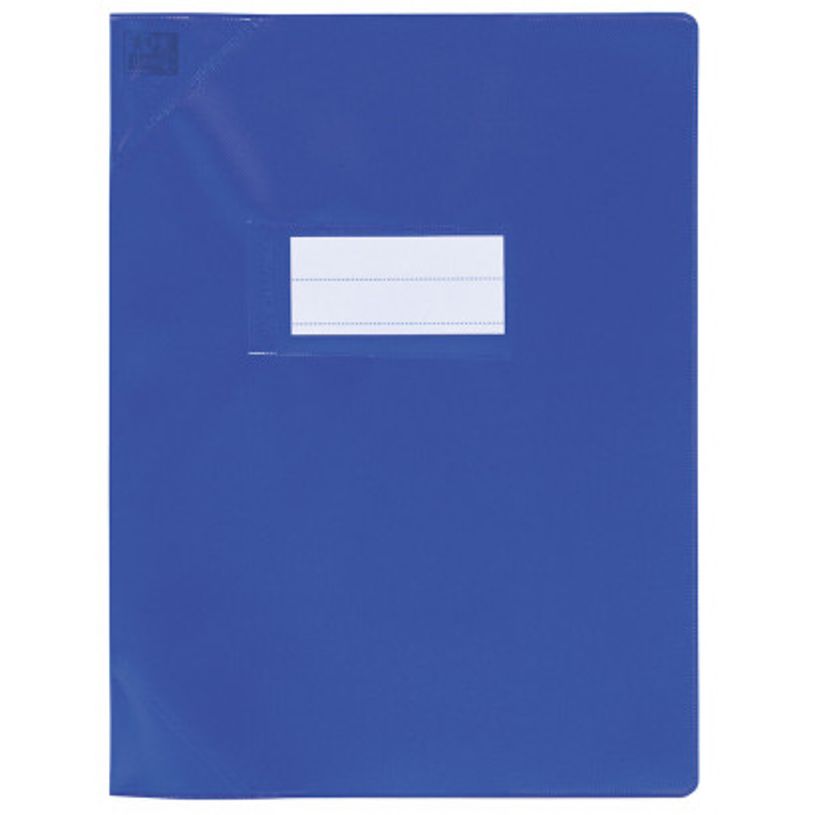 3045050183393-Oxford Strong Line - Protège cahier sans rabat - 17 x 22 cm - bleu opaque-P_79397683_1-0
