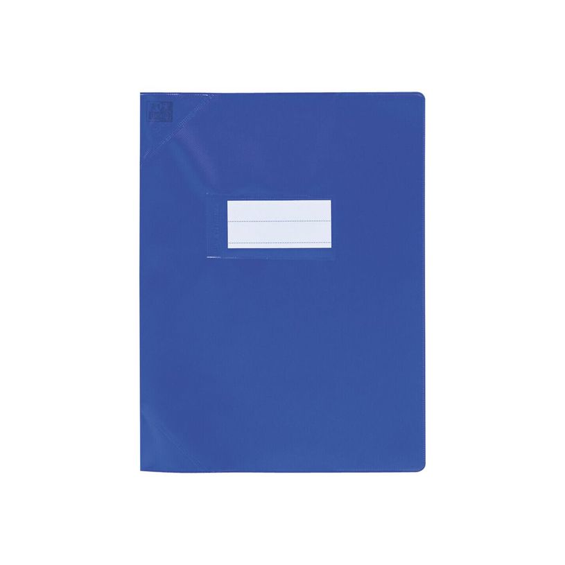 3045050183393-Oxford Strong Line - Protège cahier sans rabat - 17 x 22 cm - bleu opaque-P_79397683_2-1