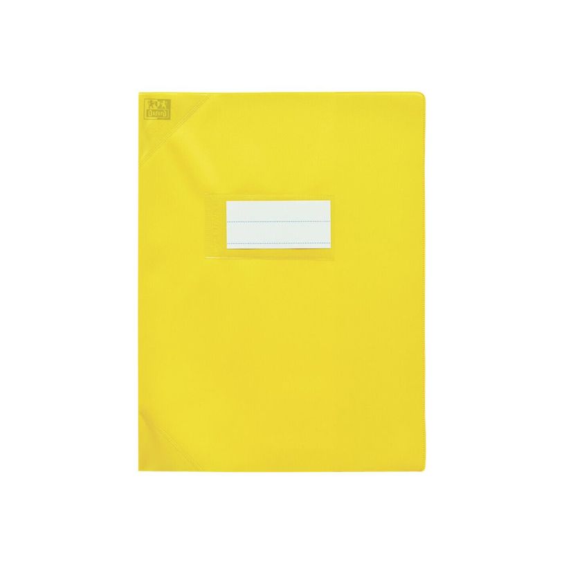 3045050183539-Oxford Strong Line - Protège cahier sans rabat - 17 x 22 cm - jaune opaque-P_79397684_2-1