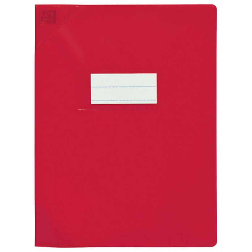3045050183829-Oxford Strong Line - Protège cahier sans rabat - 17 x 22 cm - rouge opaque-P_79397688_1-0