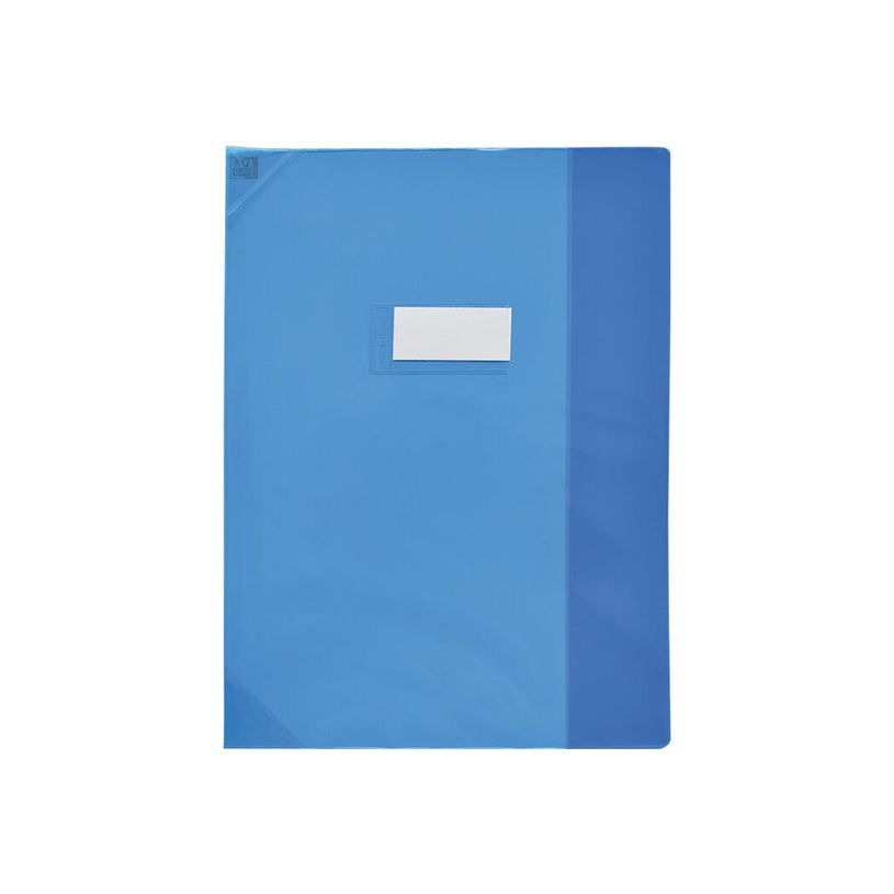 3045050184253-Oxford Strong Line - Protège cahier sans rabat - A4 (21x29,7 cm) - bleu translucide-P_79397691_2-1