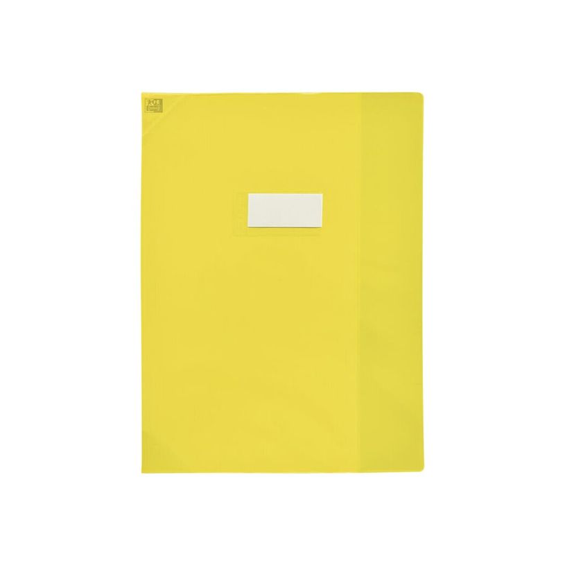 3045050184550-Oxford Strong Line - Protège cahier sans rabat - A4 (21x29,7 cm) - jaune translucide-P_79397693_2-1