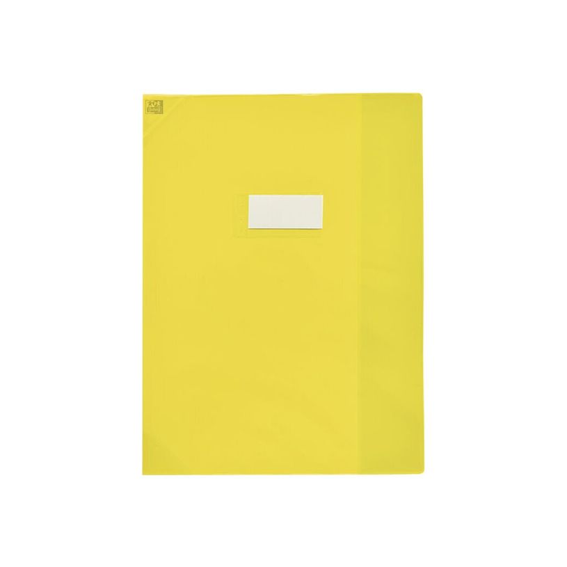 3045050184550-Oxford Strong Line - Protège cahier sans rabat - A4 (21x29,7 cm) - jaune translucide-P_79397693_3-2