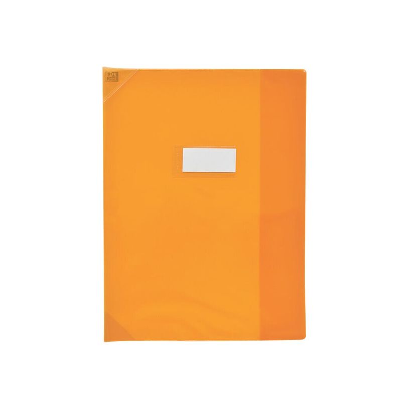 3045050184673-Oxford Strong Line - Protège cahier sans rabat - A4 (21x29,7 cm) - orange translucide-P_79397695_2-1