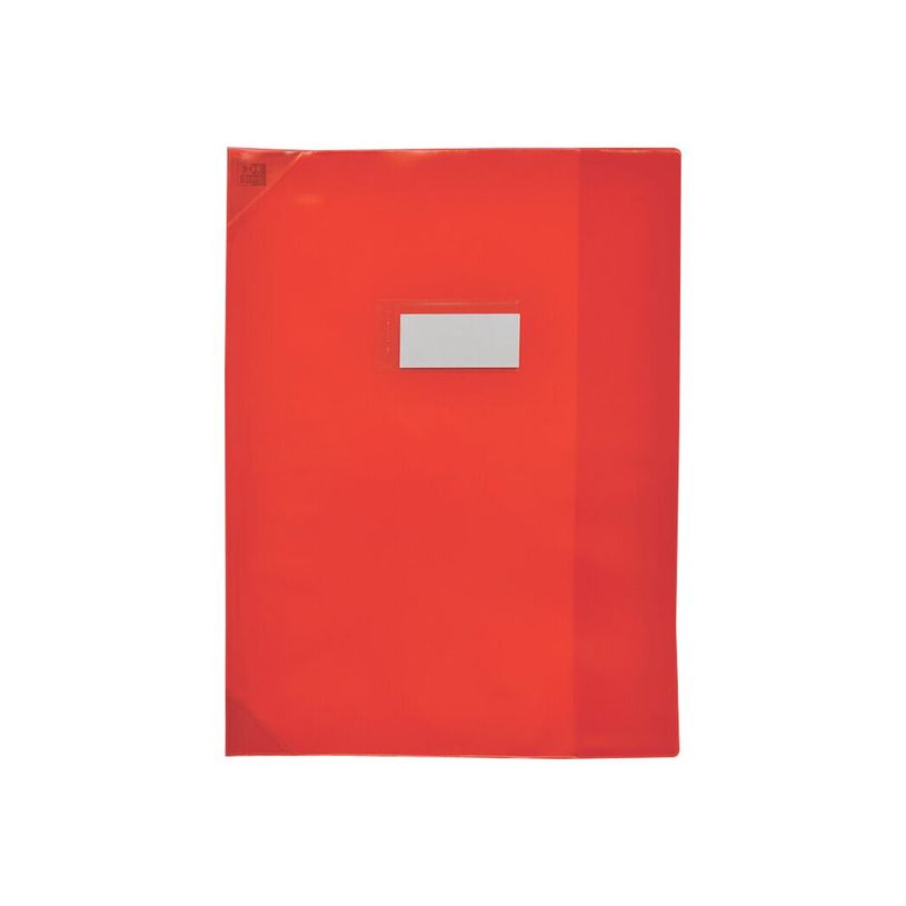 3045050184703-Oxford Strong Line - Protège cahier sans rabat - A4 (21x29,7 cm) - rouge translucide-P_79397696_2-1