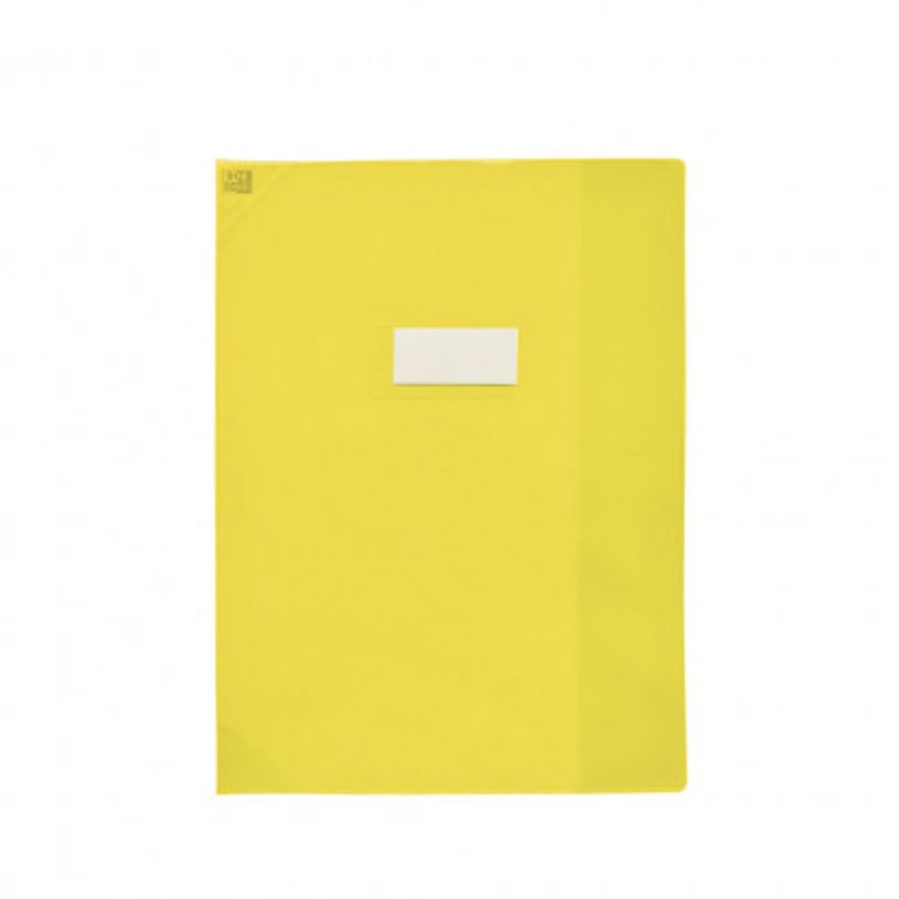 3045050185595-Oxford Strong Line - Protège cahier sans rabat - 24 x 32 cm - jaune translucide-P_79397710_1-0