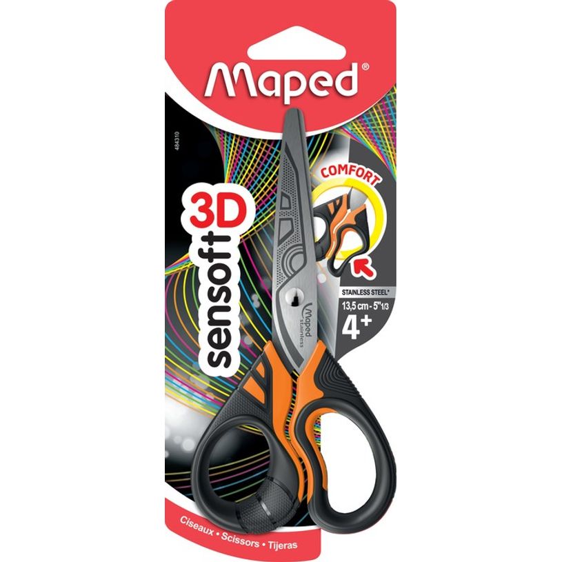 3154144843102-Maped Sensoft 3D Fluo - Ciseaux bouts ronds - 13 cm-P_79397788_3-2
