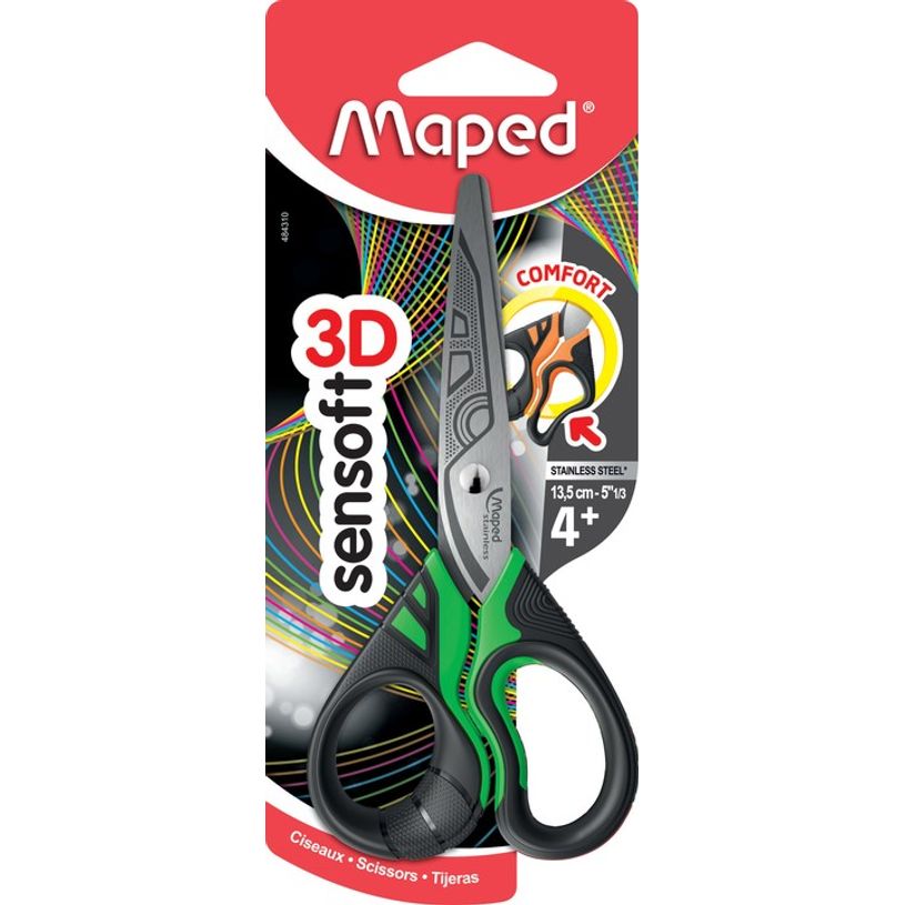 3154144843102-Maped Sensoft 3D Fluo - Ciseaux bouts ronds - 13 cm-P_79397788_4-3