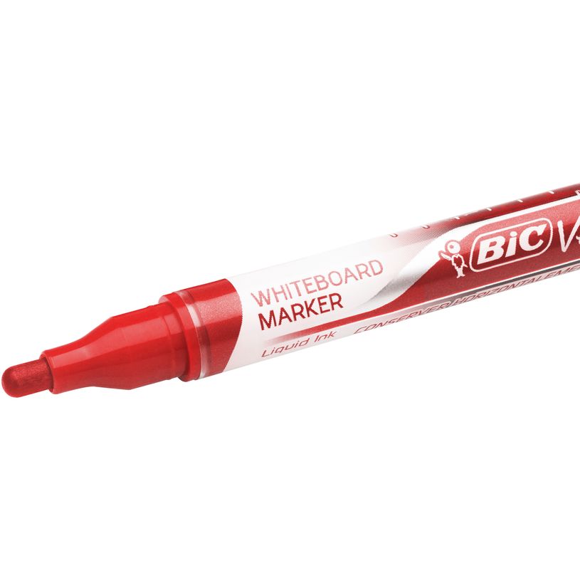 3086123304666-BIC VELLEDA LIQUID INK TANK - Marqueur effaçable - pointe ogive - rouge-P_79398207_3-2