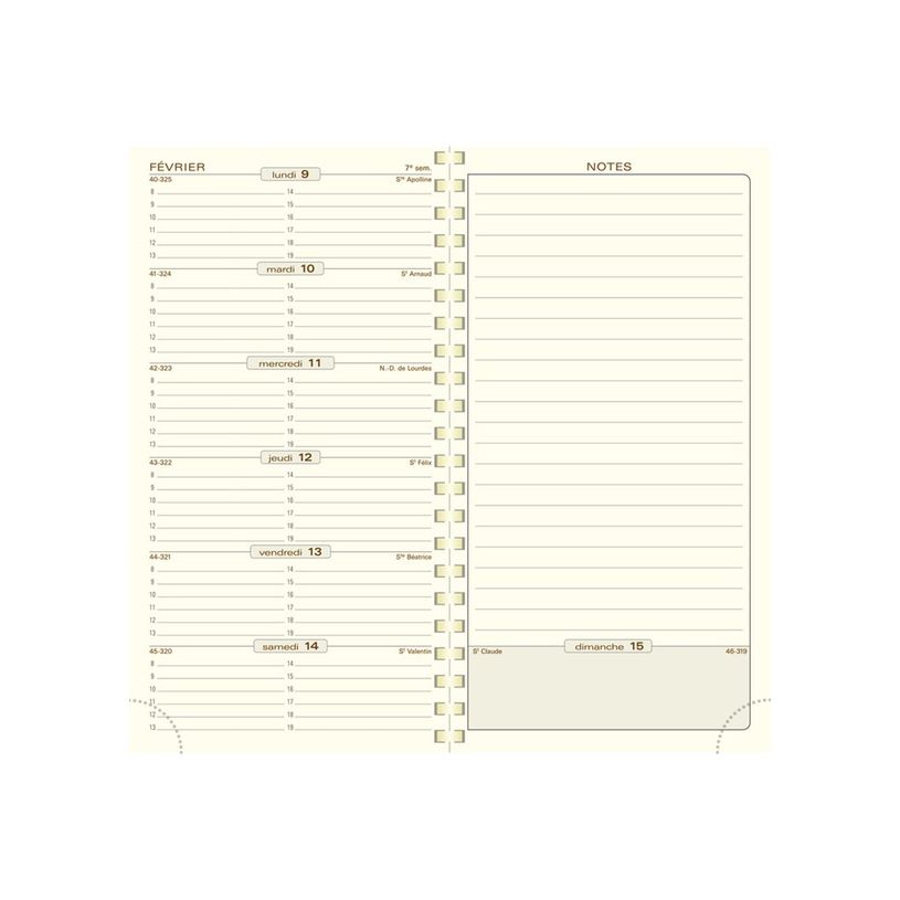 3660942049740-Agenda de poche spiralé Winner Espace 17S - 1 semaine sur 2 pages - 9 x 17,5 cm - disponible dans diff-P_79398218_1-7