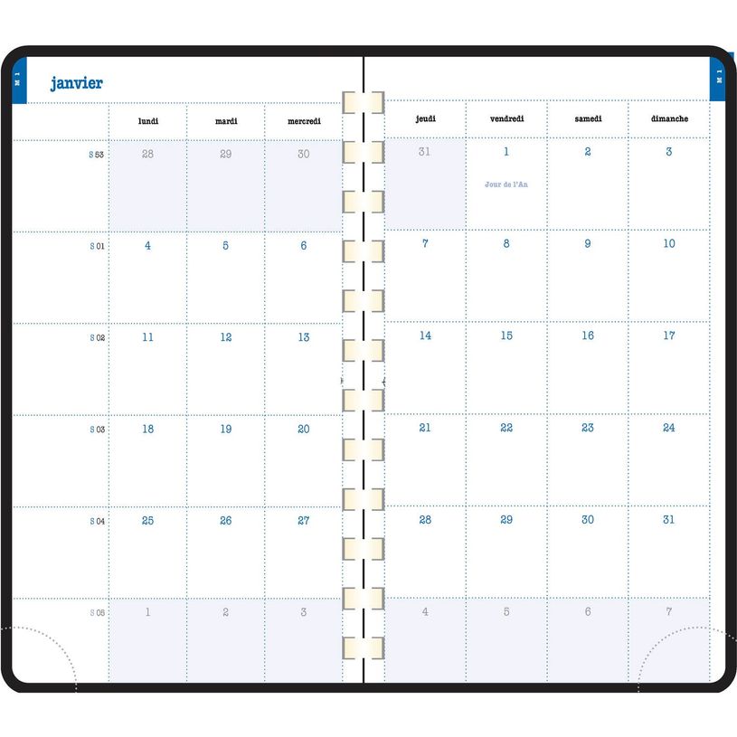 3660942124348-Agenda de poche spiralé Flora Lady 16S - 1 semaine sur 2 pages - 9 x 16 cm - disponible dans dif-P_79398238_10-5