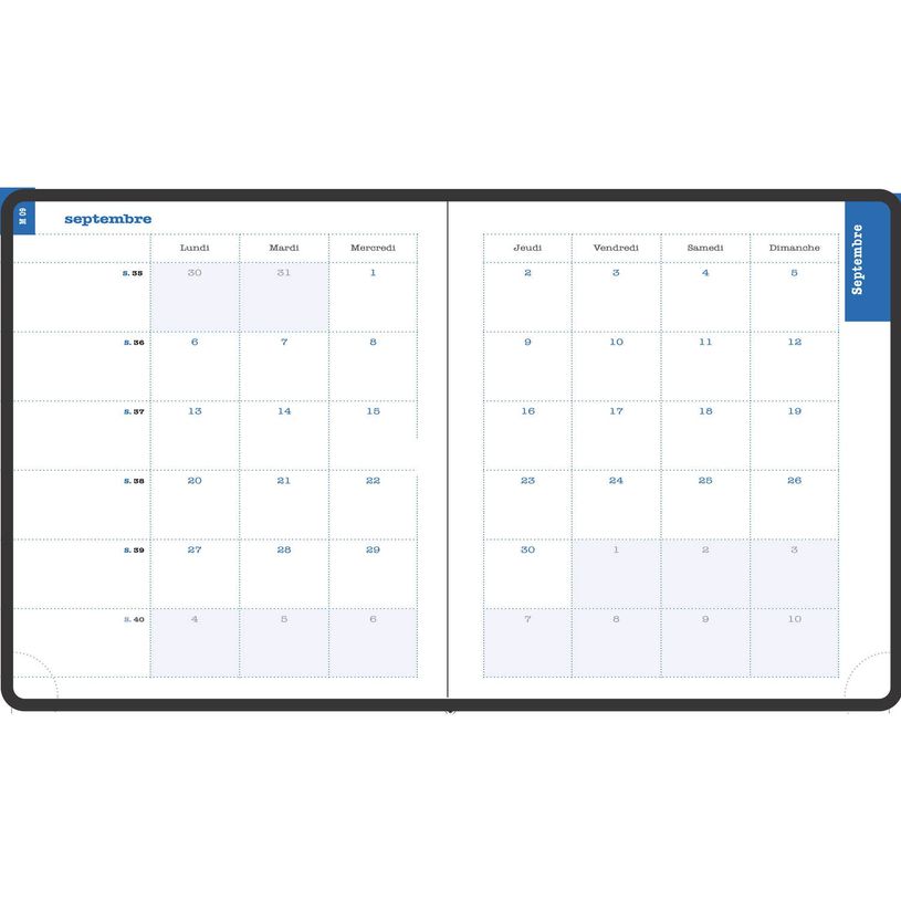 3660942124362-Agenda Flora Lady 18 - 1 semaine sur 2 pages - 15 x 17 cm - disponible dans différentes c-P_79398239_10-6