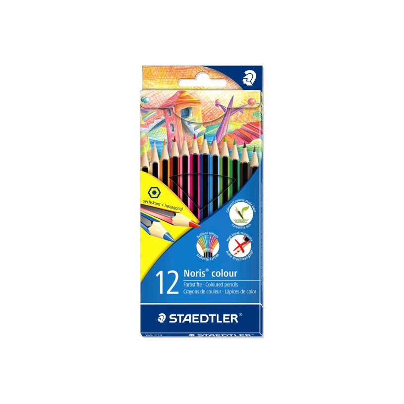 4007817011454-STAEDTLER Noris colour 185 - jeu de crayons et de crayons de couleur-P_79398257_1-4