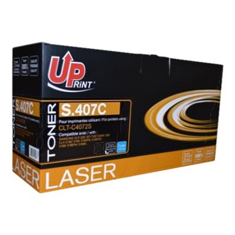 3584770713287-Cartouche laser compatible Samsung CLT-4072S - cyan - UPrint S.407C-P_79398636_2-1