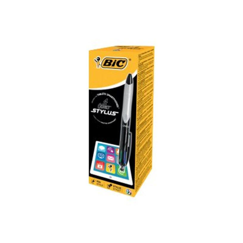 2012349921494-BIC 4 Couleurs Stylus - stylo à bille-P_79398792_1-0